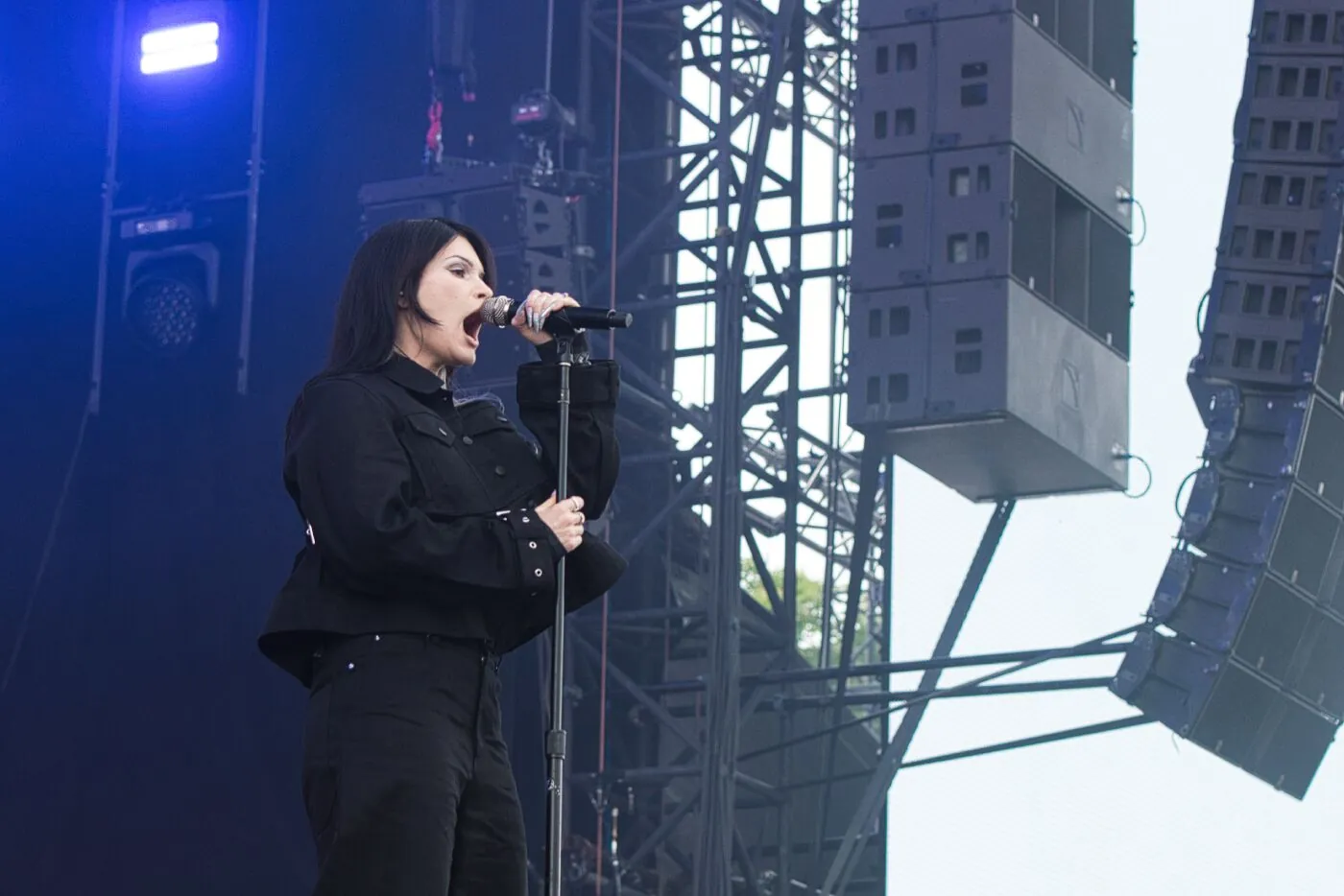 Spiritbox-Sängerin Courtney LaPlante bei Rock im Park 2025